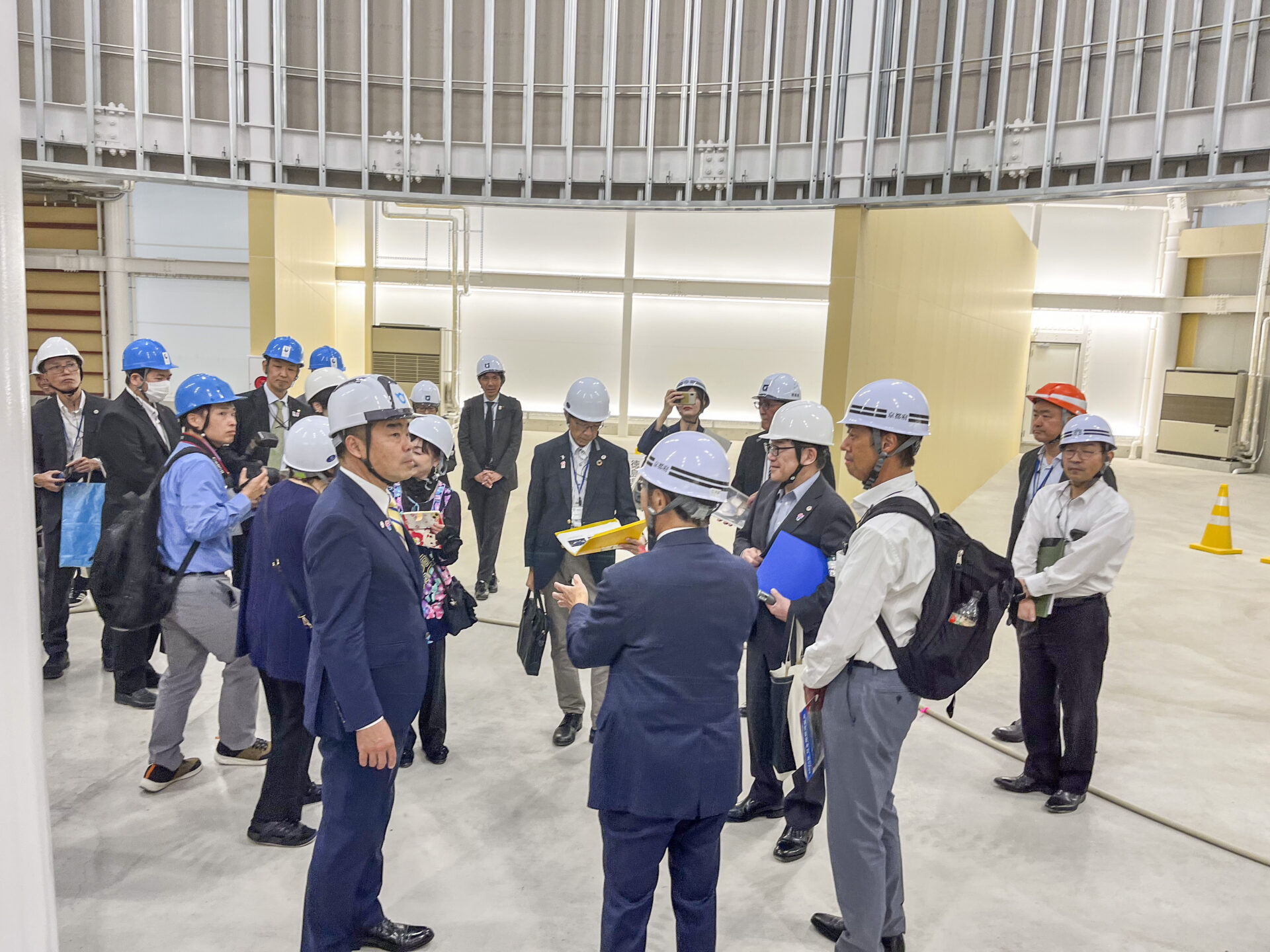 関西パビリオン内覧会の様子